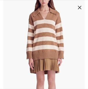 Revolve House Of Harlow Striped Polo Mini Dress
